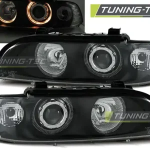 Cumpărături sigure FARURI ANGEL EYES NEGRE pentru BMW E39 09.1995-2006.03