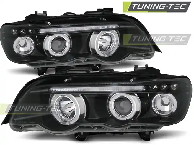 FARURI ANGEL EYES NEGRE pentru BMW X5 E53 09.1999-2010.03 Nu rata