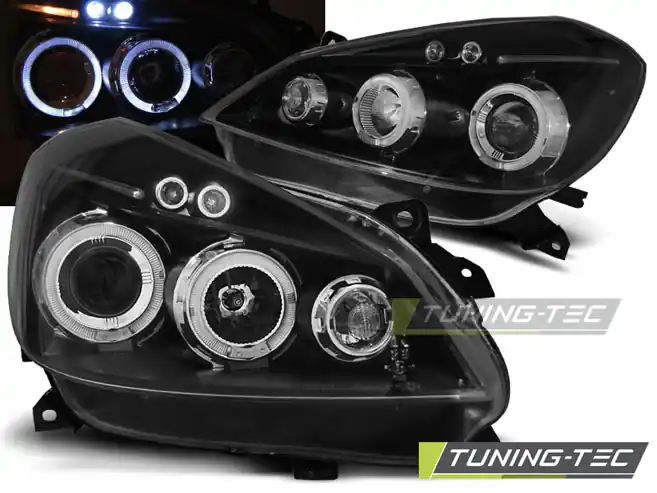 RENAULT CLIO 3 2005-2009 BLACK ANGEL EYES Ofertă de sezon
