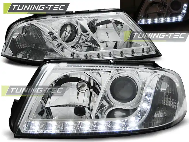 Reducere extra FARURI DAYLIGHT CROM pentru VW PASSAT 3BG B5 FL 09.2000-2003.05