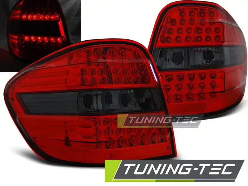 Cel mai vândut SPATE LED ROȘU FUM pentru MERCEDES M-KLASA W164 2005-2008