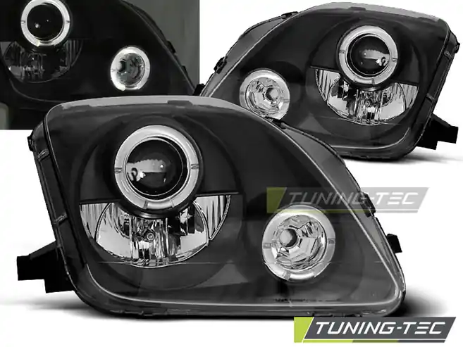 HONDA PRELUDE 02.1997-2001 ANGEL EYES BLACK Expediere rapidă