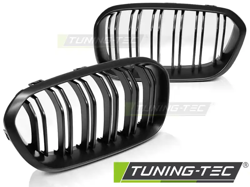 GRILĂ BLACK MAT DOUBLE BAR pentru BMW F20 F21 LCI 2015-2018 Cumpără online