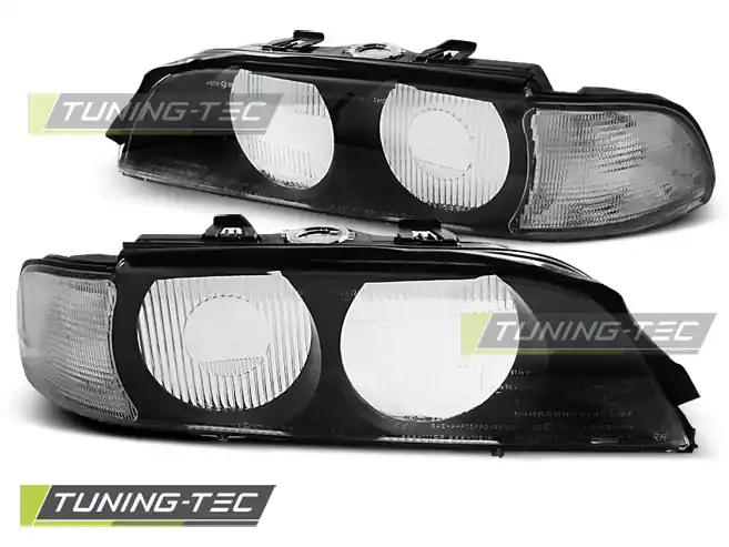 FARURI NEGRU ALB D2S pentru BMW E39 1995-2000 Bestseller