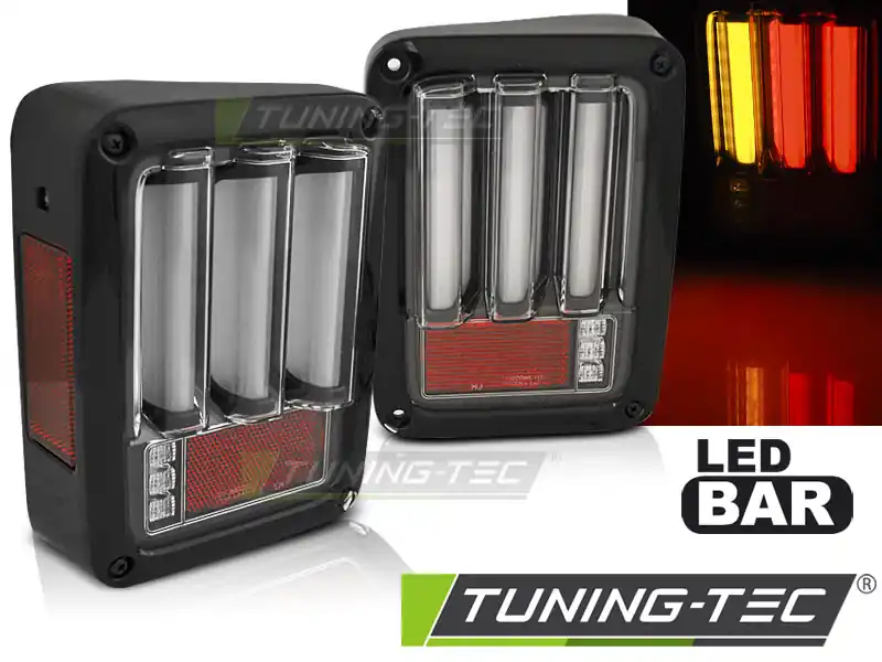 CHRYSLER JEEP WRANGLER JK 2007-2018 BARA LED NEGRA Transport gratuit