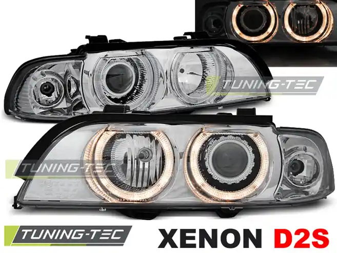 Vezi acum FARURI XENON ANGEL EYES CROM pentru BMW E39 09.1995-2006.03