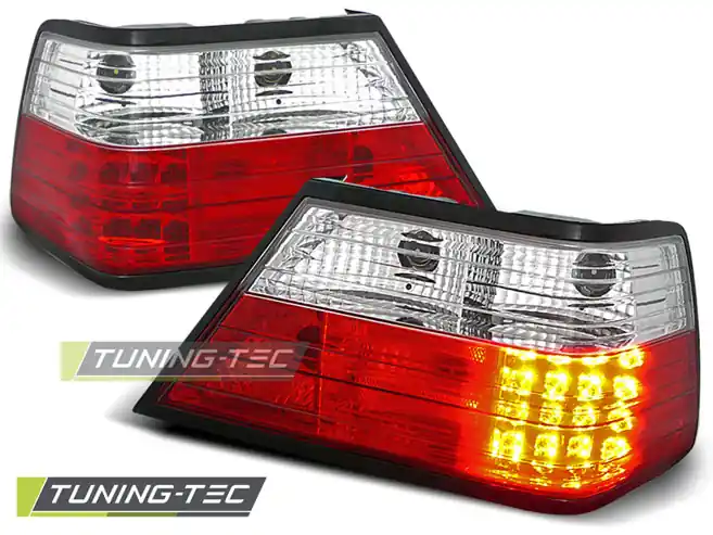 Preț mic SPATE LED ROȘU ALB pentru MERCEDES W124 E-KLASA 01.1985-2006.95