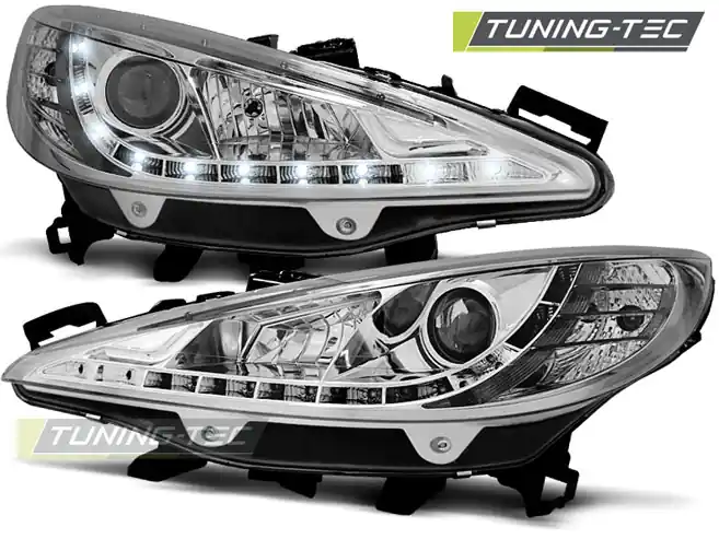 PEUGEOT 207 05.2006-2006.12 LUMINĂ DE ZI CROM Calitate înaltă