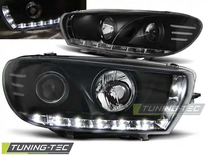 FARURI DAYLIGHT BLACK pentru VW SCIROCCO 2008-2004.14 Ofertă limitată