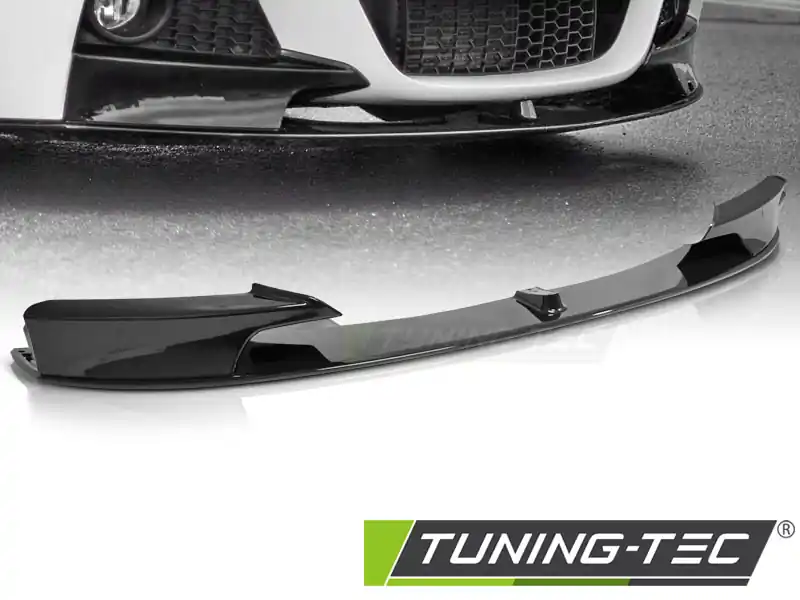 Plată securizată SPOILER FAȚĂ STIL PERFORMANȚĂ NEGRU LUCIOS pentru BMW F30/F31 2011-2018