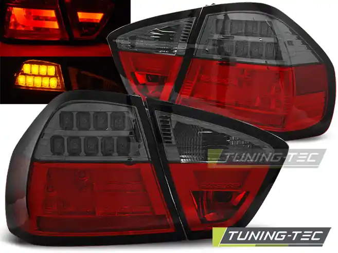 LAMPURI SPATE BARĂ LED ROȘU FUM pentru BMW E90 03.2005-2008.08 Ofertă limitată