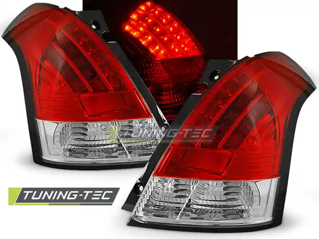 Livrare rapidă SUZUKI SWIFT 05.2005-2010 LED ROSU ALB