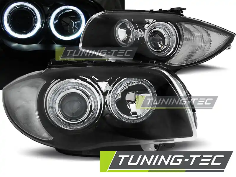 Noutate FARURI ANGEL EYES NEGRE pentru BMW 1 E87/E81/82/88 2004-2011