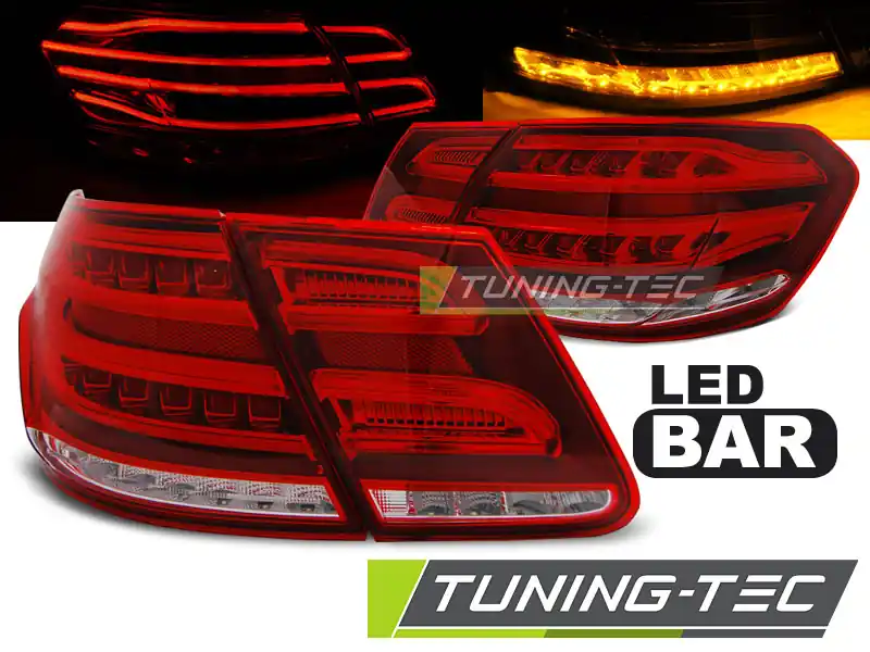 SPATE LED ROȘU ALB pentru MERCEDES W212 E-KLASA 2009-2013 cu bec P21 Vezi acum
