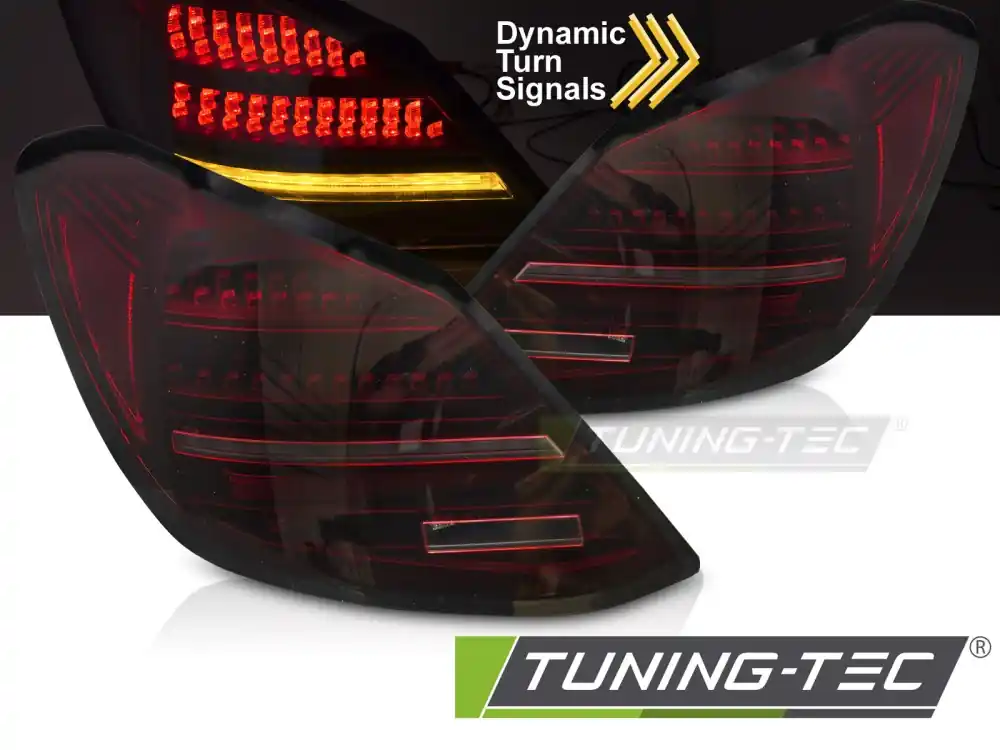 Livrare gratuită SPATE LED ROȘU NEGRU SEQ pentru MERCEDES C-CLASS W205 2014-2021