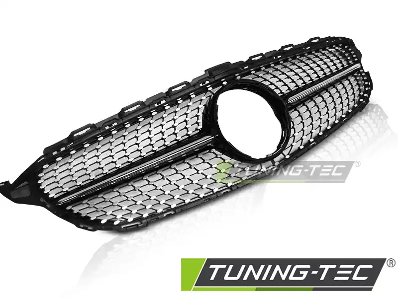 Cumpără acum GRILĂ SPORT CROMĂ NEGRU LUCIOS pentru MERCEDES W205 2014-2018