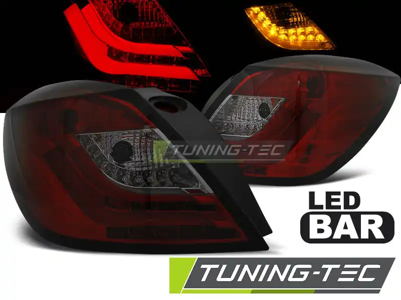 Bestseller OPEL ASTRA H 03.2004-2009 LED 3D ROȘU FUM