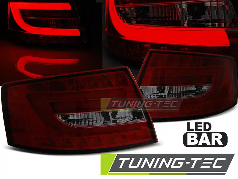 Preț promoțional SPATE LED ROȘU FUM pentru AUDI A6 C6 SEDAN 04.2004-2008 7PIN