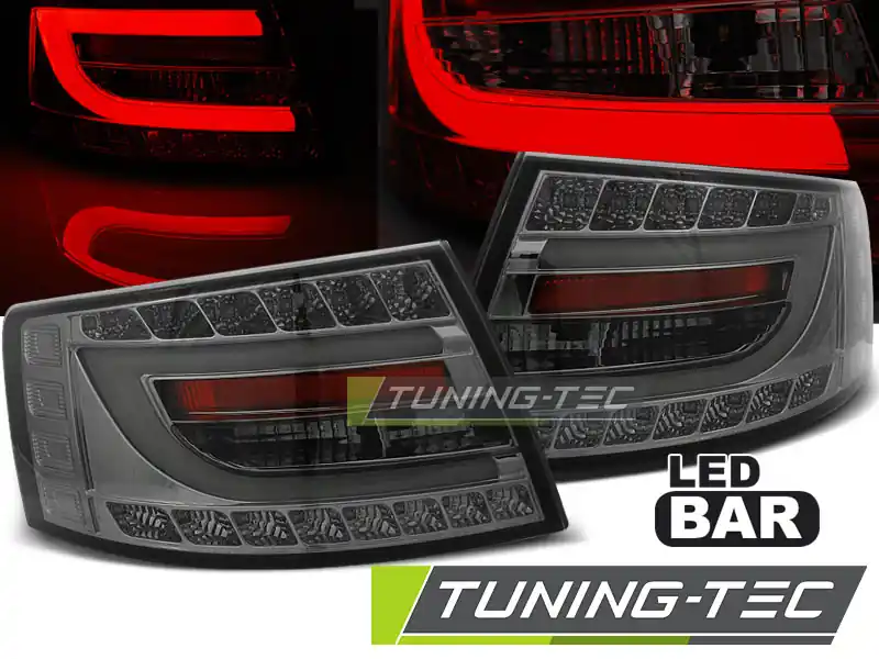 Livrare gratuită SPATE LED FUM pentru AUDI A6 C6 SEDAN 04.2004-2008 6PIN