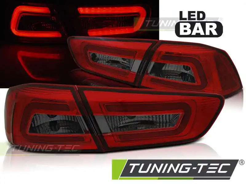 MITSUBISHI LANCER 8 SEDAN 2008-2011 BARĂ LED ROȘU FUM Expediere rapidă