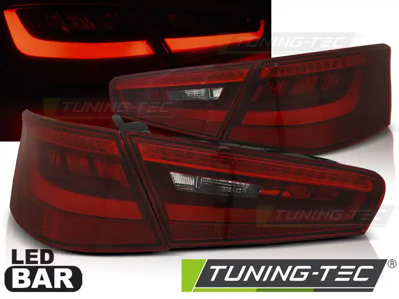 Transport gratuit SPATE LED ROȘU ALB pentru AUDI A3 8V 3D 2012-2016
