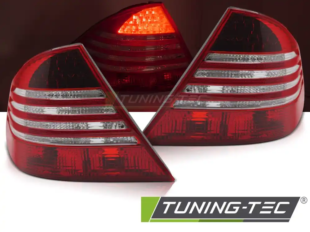 Popular SPATE LED ROȘU ALB pentru MERCEDES W220 S-KLASA 09.1998-2005.05
