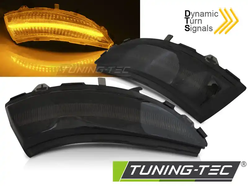 DIRECȚIA LATERALĂ ÎN OGLINZĂ FUM LED SEQ pentru RENAULT CLIO IV 2012-2016 Cumpărături sigure