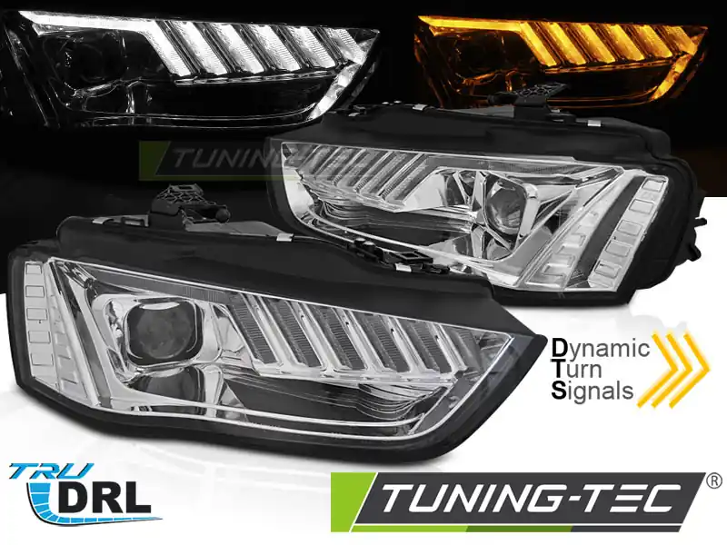 FARURI LED CROM SEQ pentru AUDI A4 B8 2012-2015 Ofertă limitată