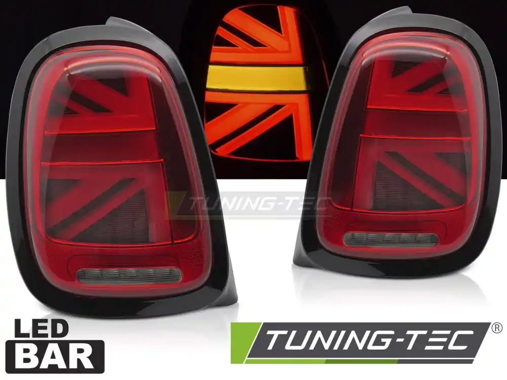SPATE LED ROSII pentru MINI COOPER F55 F56 F57 2014-2017 Expediere rapidă
