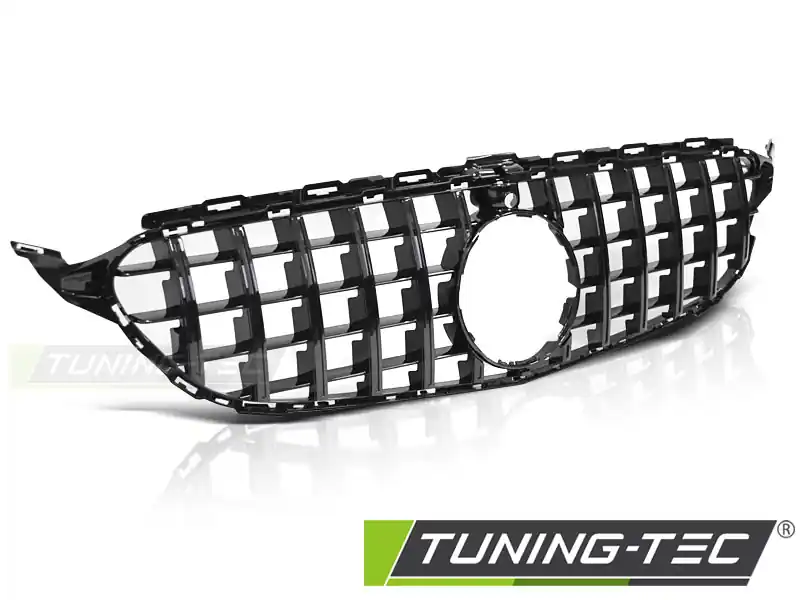 Disponibil imediat GRILĂ SPORT GLOSSY BLACK pentru MERCEDES W205 2014-2018