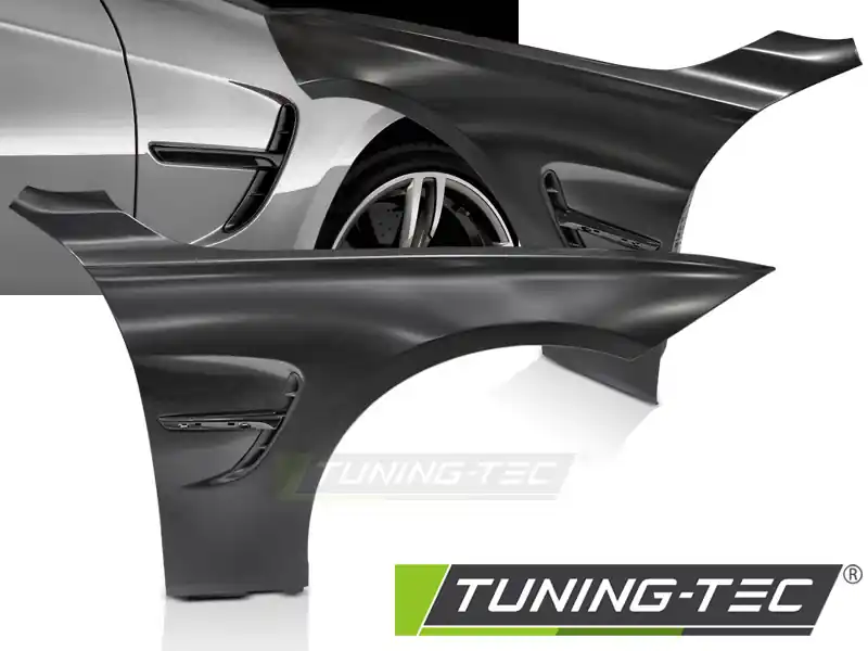 Transport gratuit APARĂ STIL SPORT CU AERISI LATERALĂ NEGRE pentru BMW F32 F33 F36 2013-2019