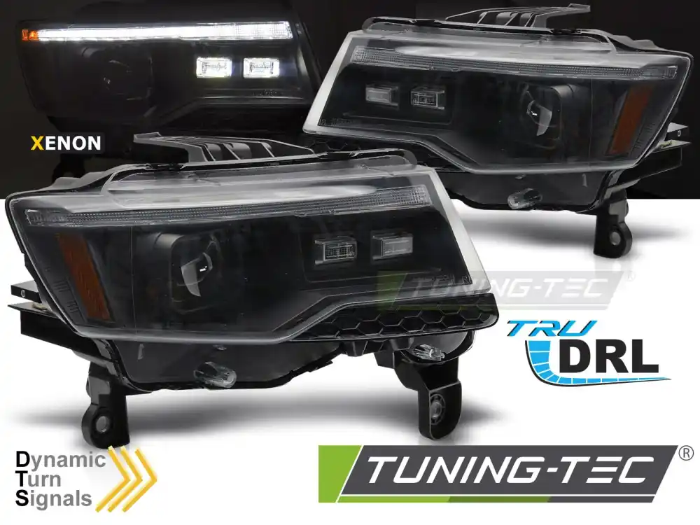 CHRYSLER JEEP GRAND CHEROKEE 2014-2021 BLACK TUBE LIGHT SEQ HID Discount