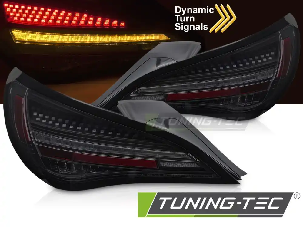 SPATE LED SEQ BLACK SMOKE pentru MERCEDES CLA C117 2013-2019 OE LED Ofertă limitată