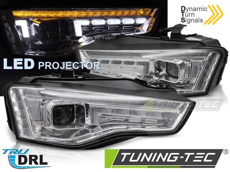 FARURI LED LED CROM SEQ pentru AUDI A5 2011-2016 Cumpără online
