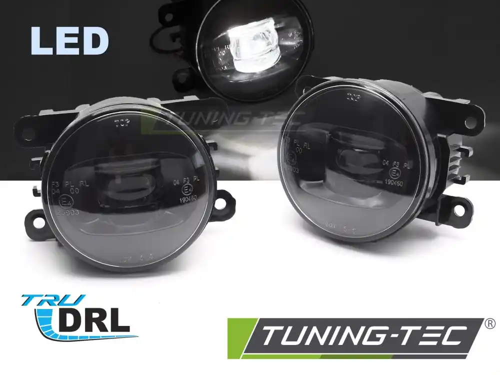 DRL LED CLEAR pentru FORD / OPEL / RENAULT / PEUGEOT / CITROEN / DACIA / SUZUKI Cumpără online