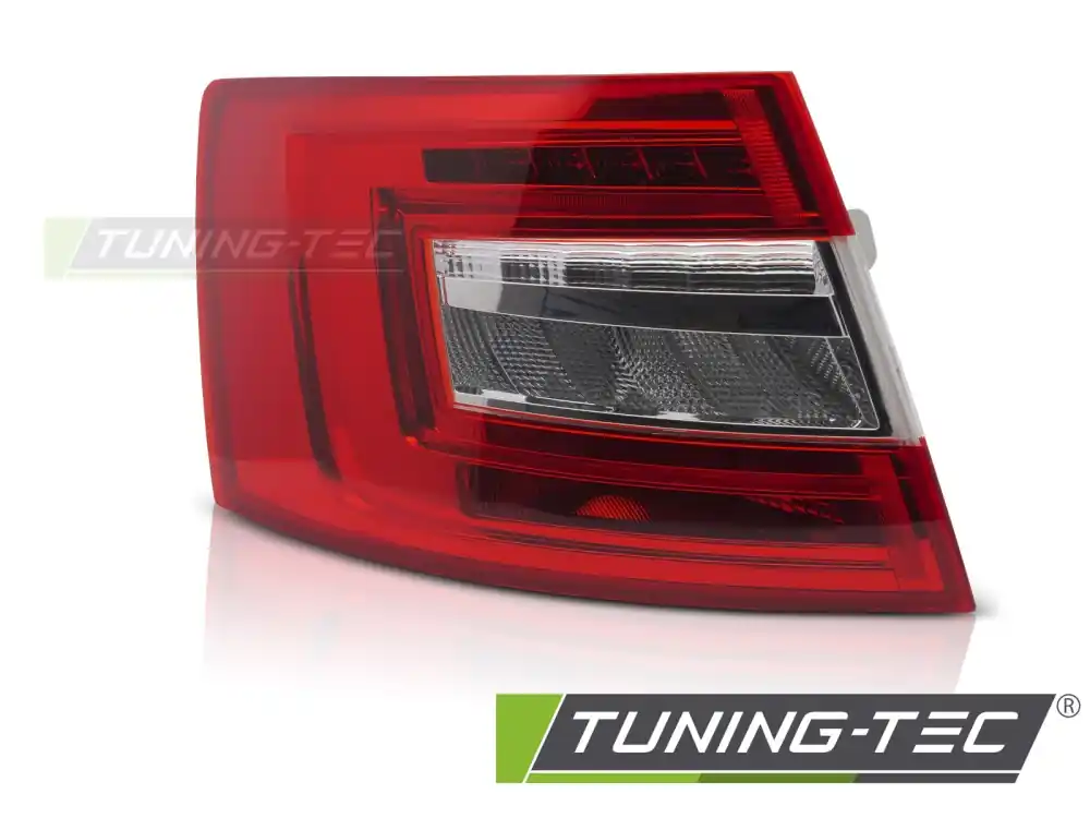 Plată securizată LAMPĂ SPATE LED ROȘU ALB LATERAL STÂNGA TYC pentru SKODA OCTAVIA III 2016-2020 LIFTBACK