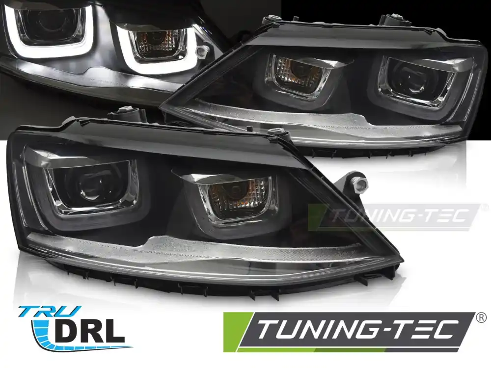 FARURI LUMINI U-LED DRL pentru VW JETTA VI 2011-2018 Cumpărături sigure