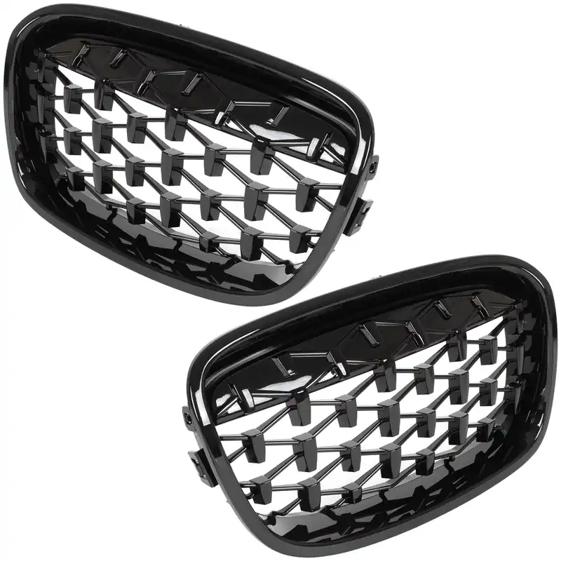 Grile radiator BMW seria 1 F20 F21 2011-2014 diamond negru lucios Mai ieftin