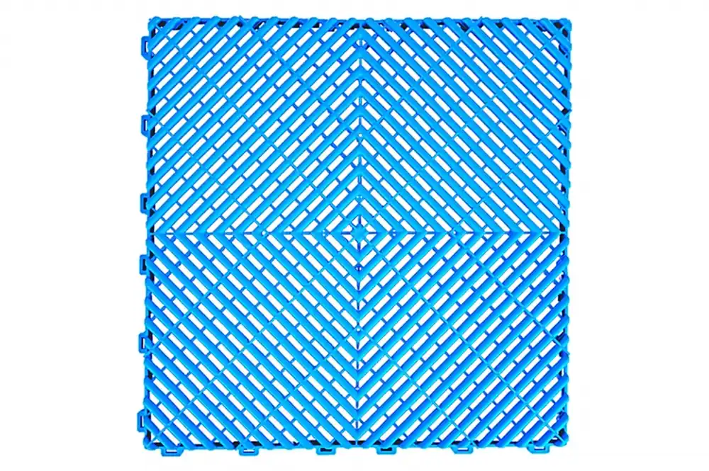 Retur gratuit Pardoseala Modulara Ventilata pentru Garaj Depozit Albastru Deschis
