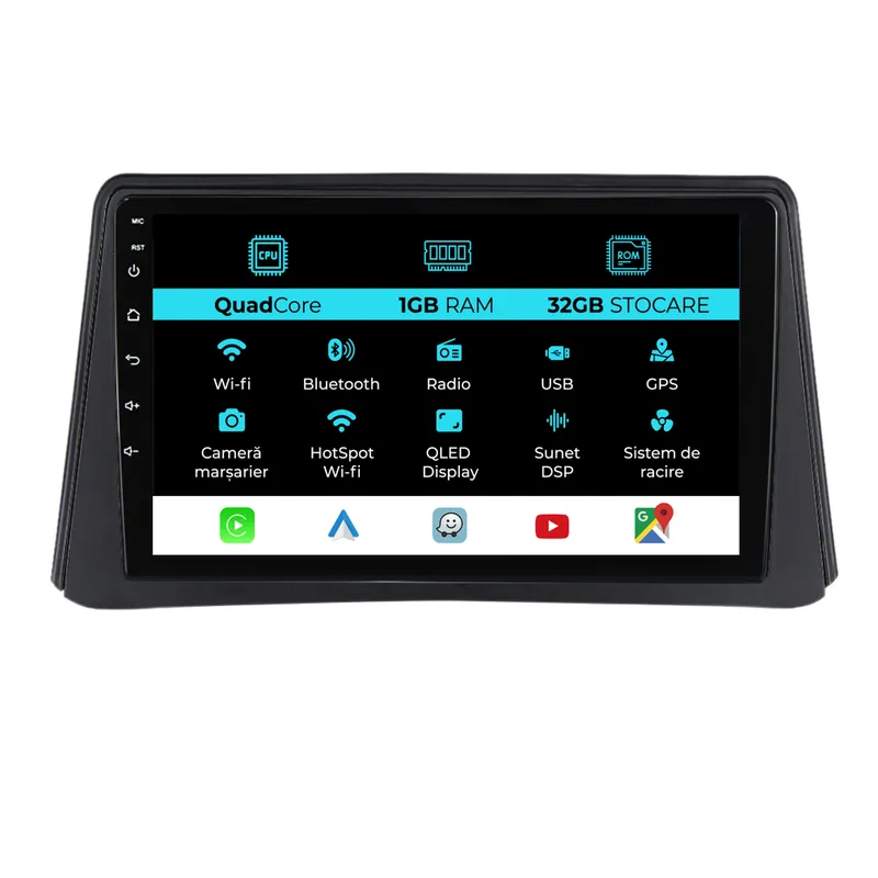 Navigatie Dedicata Opel Mokka (2012 – 2016) 9 Inch, 1Gb Ram, 32Gb stocare, Carplay Popular