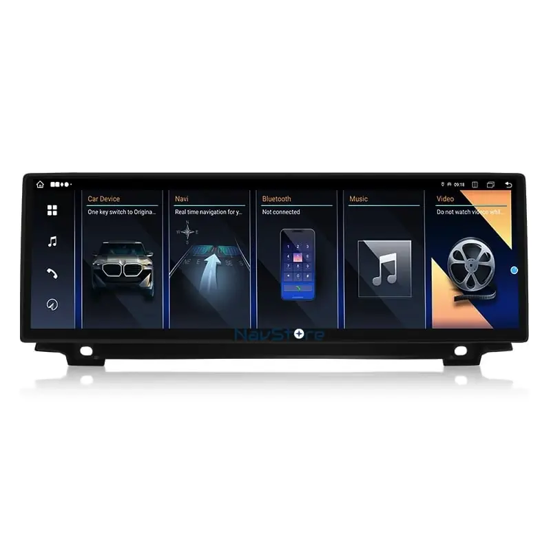 Navigatie Android Dedicata BMW Seria 5 F10 F11 (2011-2017), 14.9 Inch, 4Gb Ram, 64Gb Stocare, Bluetooth, WiFi, Waze Ofertă
