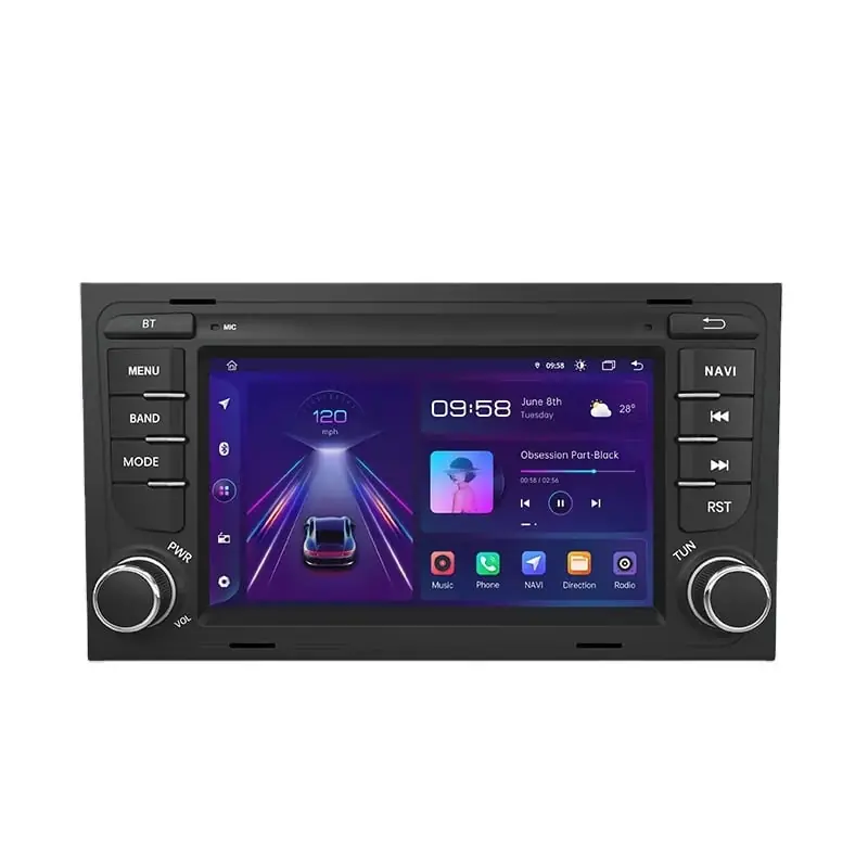Navigatie Android Dedicata Audi A4 B6 B7 (2001 – 2008), 7Inch, 2Gb Ram, 32Gb Stocare, Carplay Cumpără online