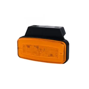 Cel mai vândut Lampă de marcaj, Horpol, 12/24V, cu dispozitiv reflectorizant și suport, portocalie