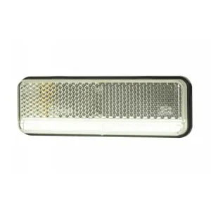 Lampă de marcaj, Horpol, 12/24V, model XS Slim, albă, 35 mm lățime Disponibil imediat