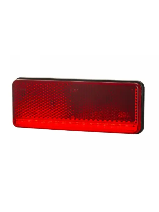 Reducere specială Lampă de marcaj, Horpol, 12/24V, model XS Slim, roșie