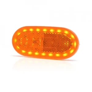 Ultima șansă Lampa Gabarit Led 1386 W197, 12V-24V, Pozitie Portocaliu Was