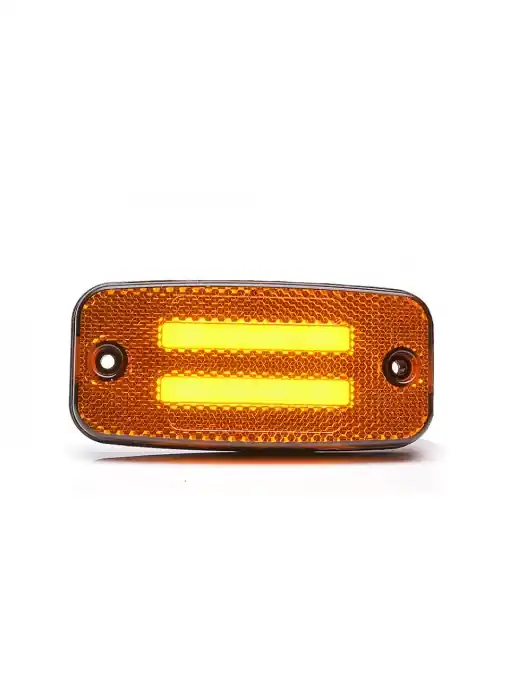 Lampă marcaj lateral, WAŚ, portocalie cu suport W158 12/24V Mai ieftin