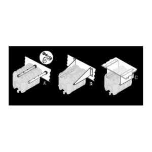 31.16.25.001 Kit Montaj Pe Platforma Ptr Rezervor Apa Lago Bestseller