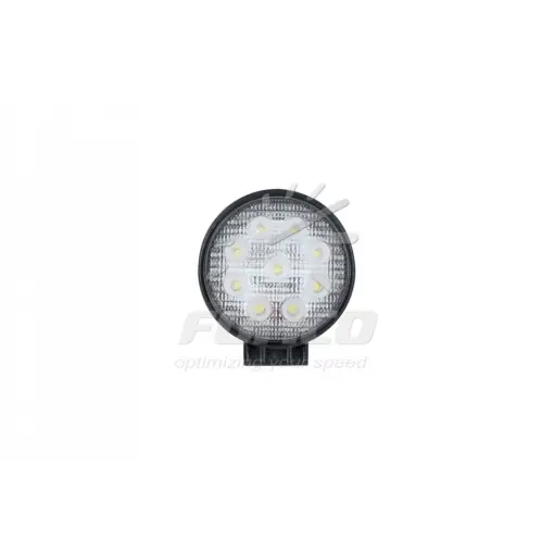 Cel mai vândut Lampă de lucru LED, rotundă, 12/24V, 9X3W