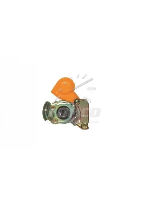 Preț mic Cuplă aer M16 galbenă cu valvă